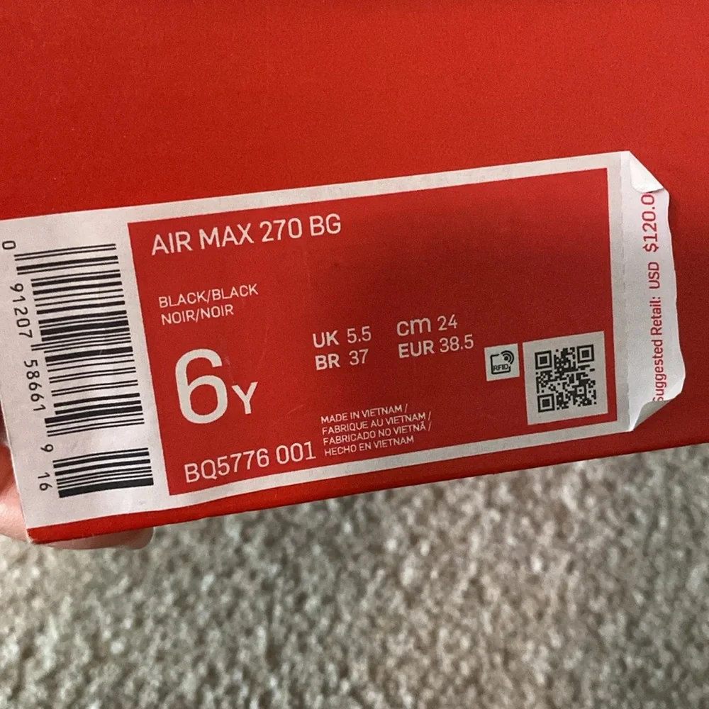 Air Max 270 Black - Picture 8 of 8